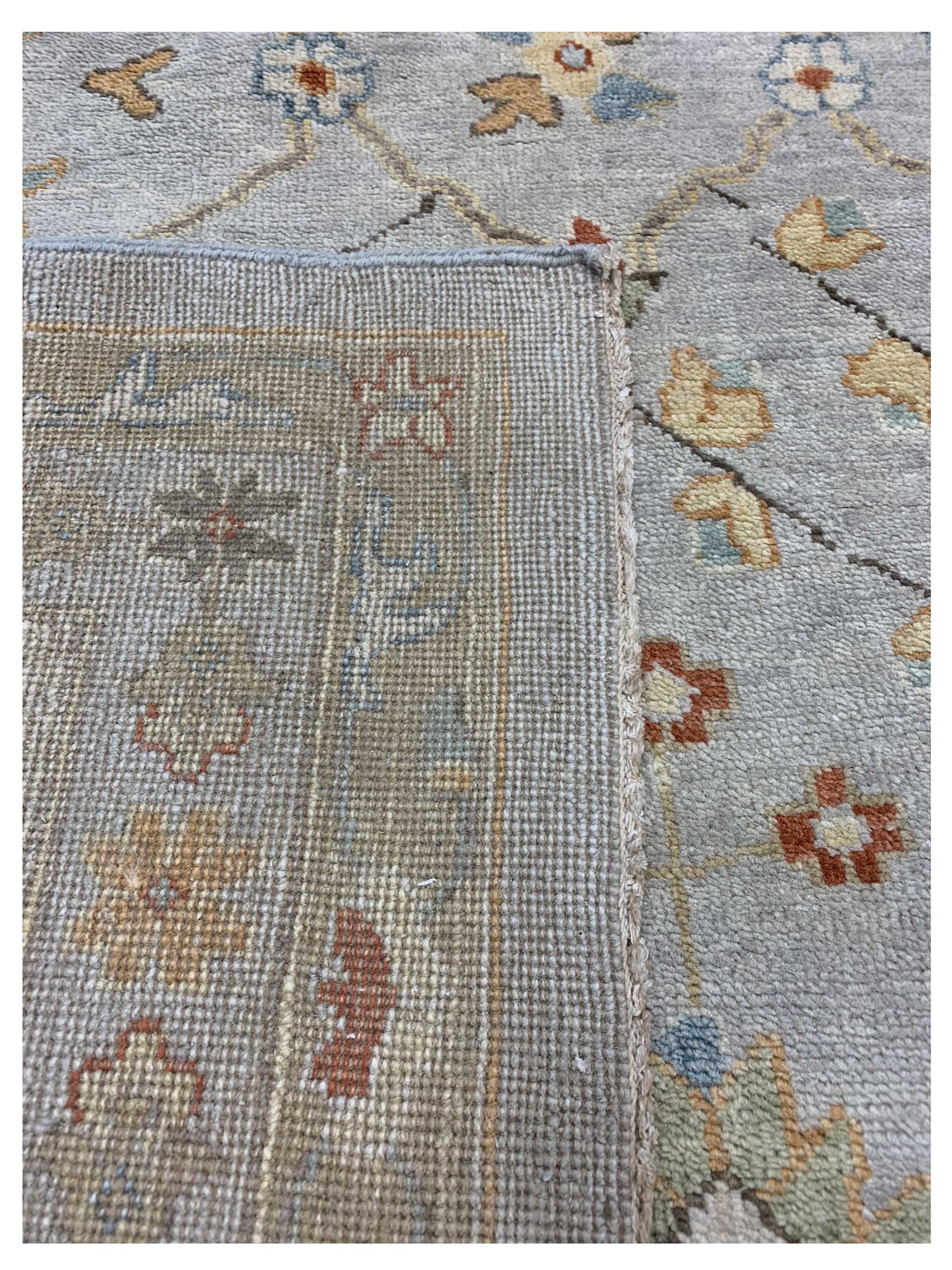 Artisan Julie Lt.Grey Beige Transitional Knotted Rug - Rugs - Artisan - Atlanta Designer Rugs