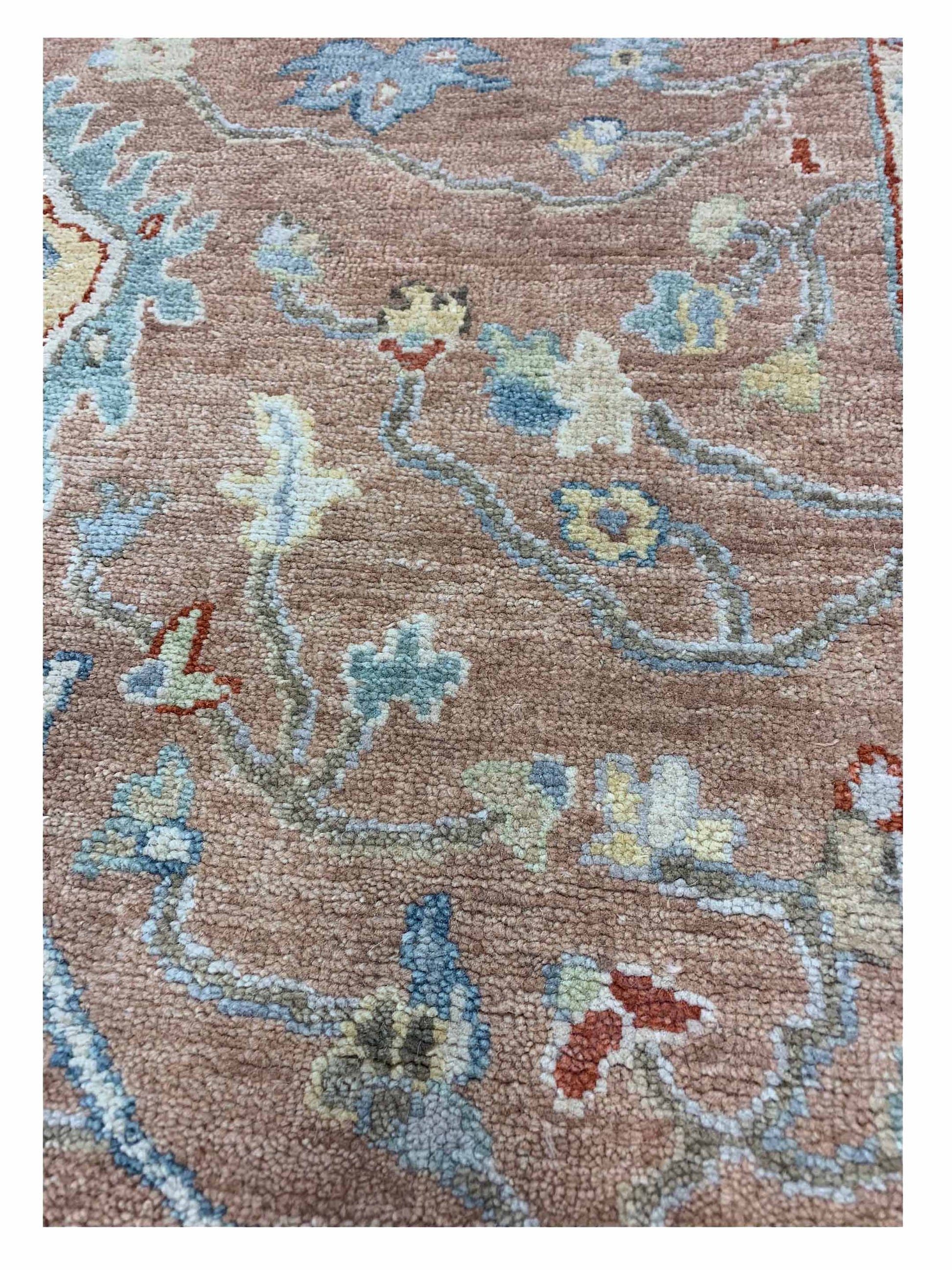 Artisan Julie Rose Beige Traditional Knotted Rug - Rugs - Artisan - Atlanta Designer Rugs