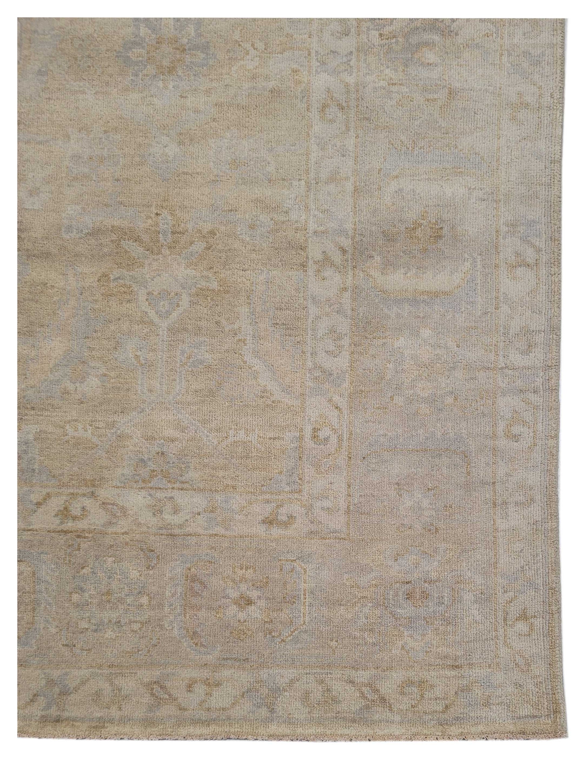 Artisan Julie Dk.Beige Lt.Beige Traditional Knotted Rug - Rugs - Artisan - Atlanta Designer Rugs