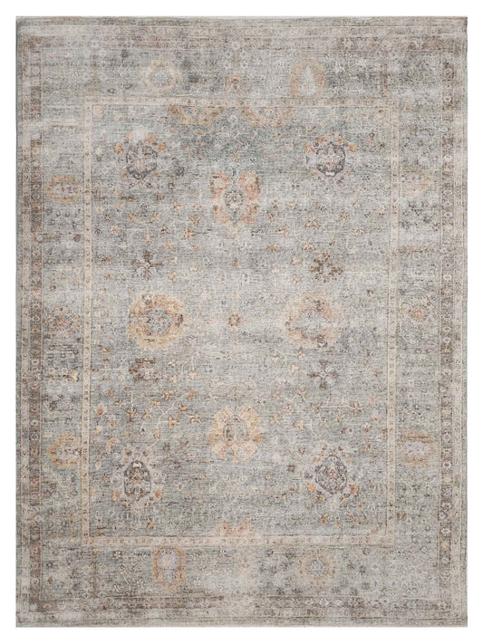 Artisan Julie Grey Grey Traditional Knotted Rug - Rugs - Artisan - Atlanta Designer Rugs