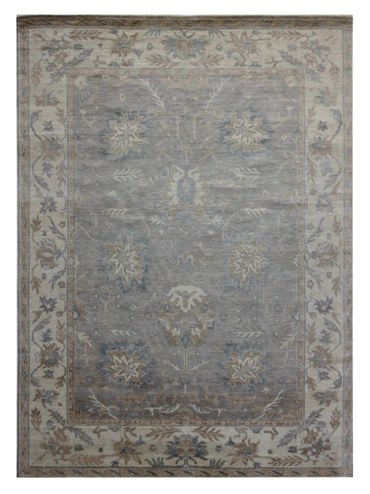 Artisan Audrey ZS-4 Lt.Grey Traditional Knotted Rug