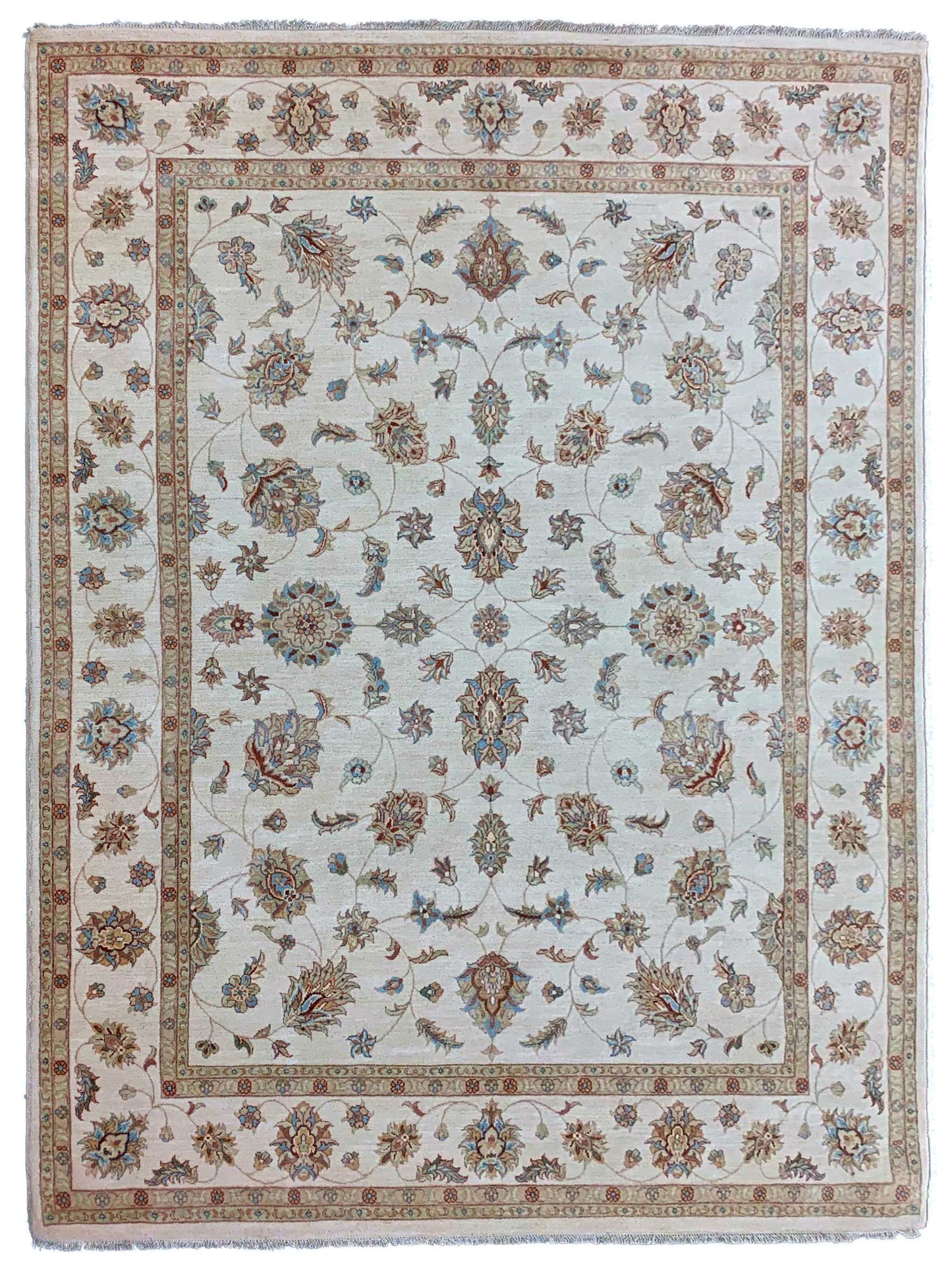 Artisan Zara ZL-116 Ivory Traditional Knotted Rug