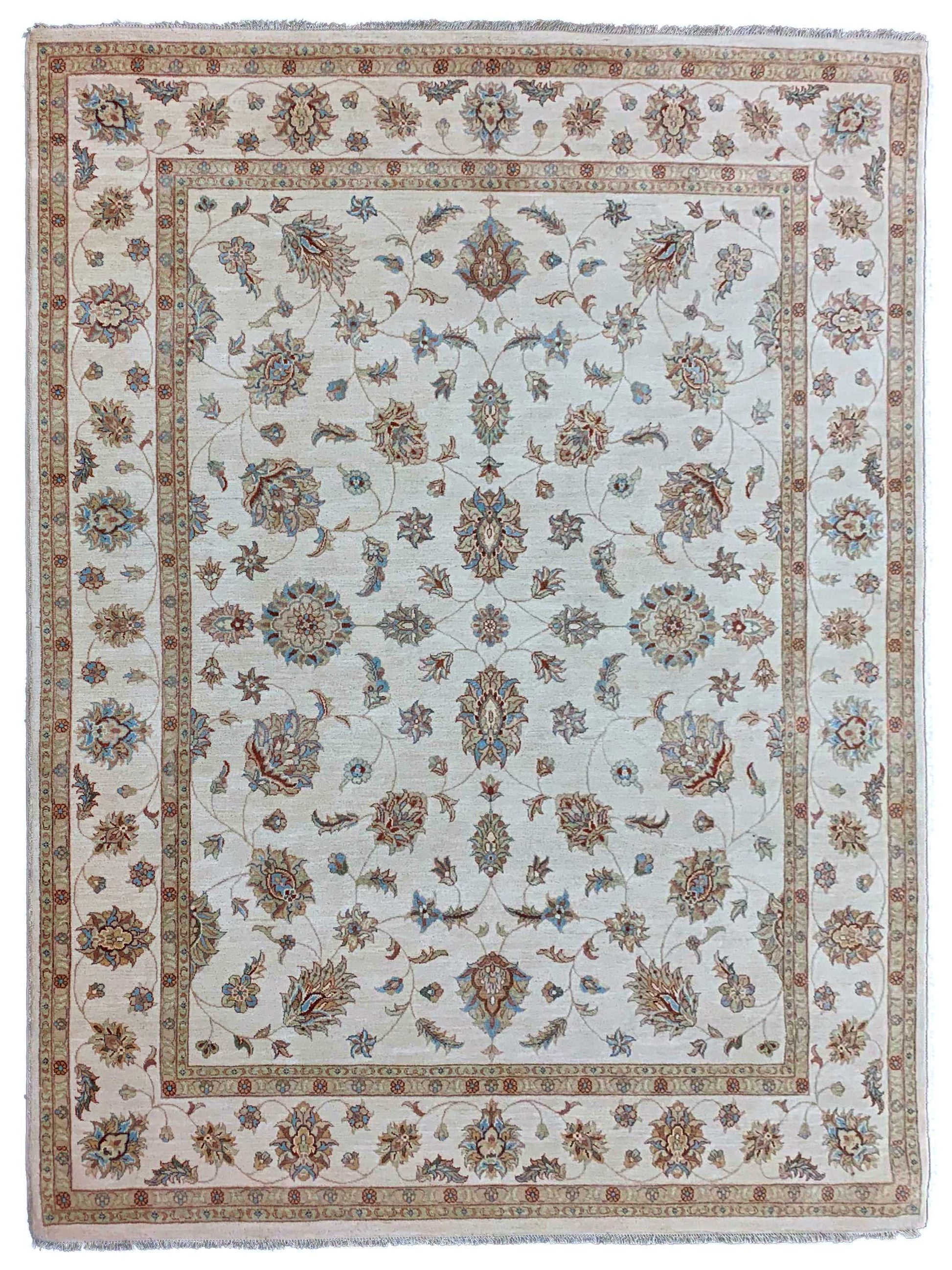 Artisan Zara ZL-116 Ivory Traditional Knotted Rug