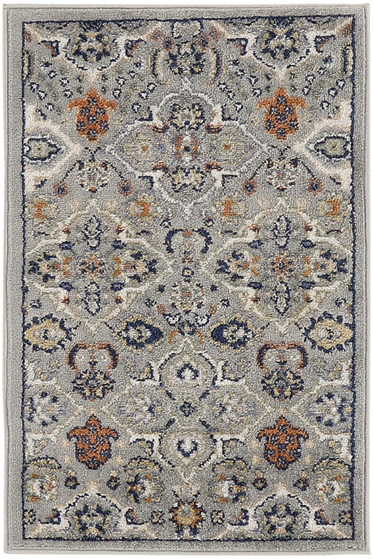 Nourison Home Allur ALR03 Grey Transitional Machinemade Rug