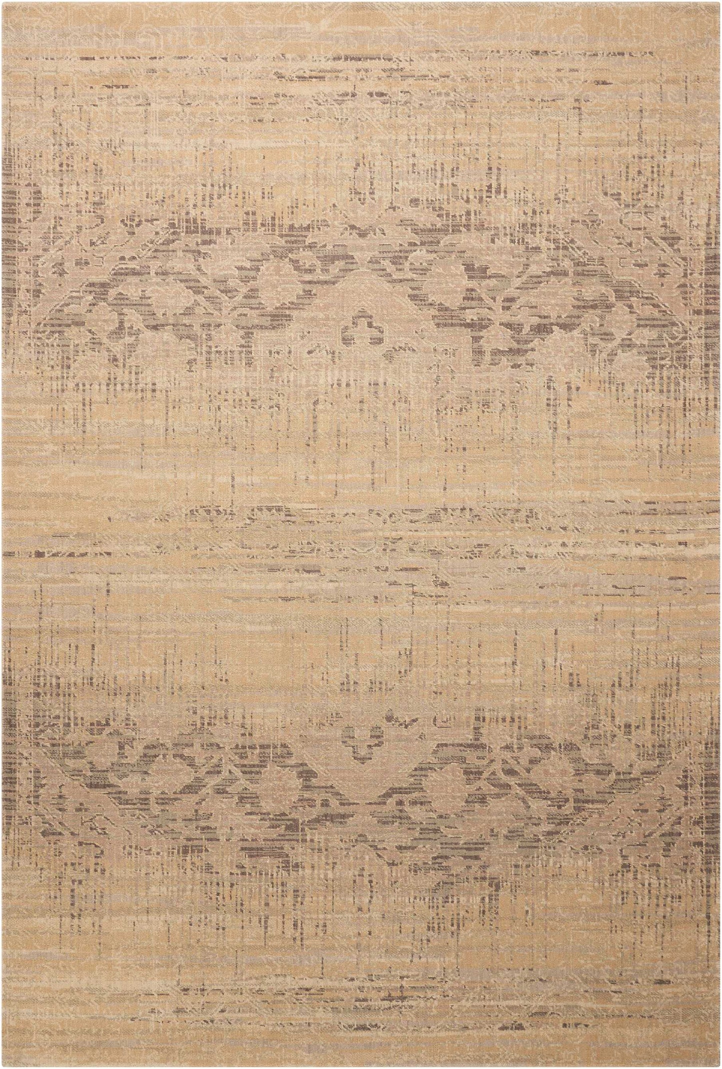 Nourison Home Silk Elements SKE27 Beige  Traditional Loom Rug