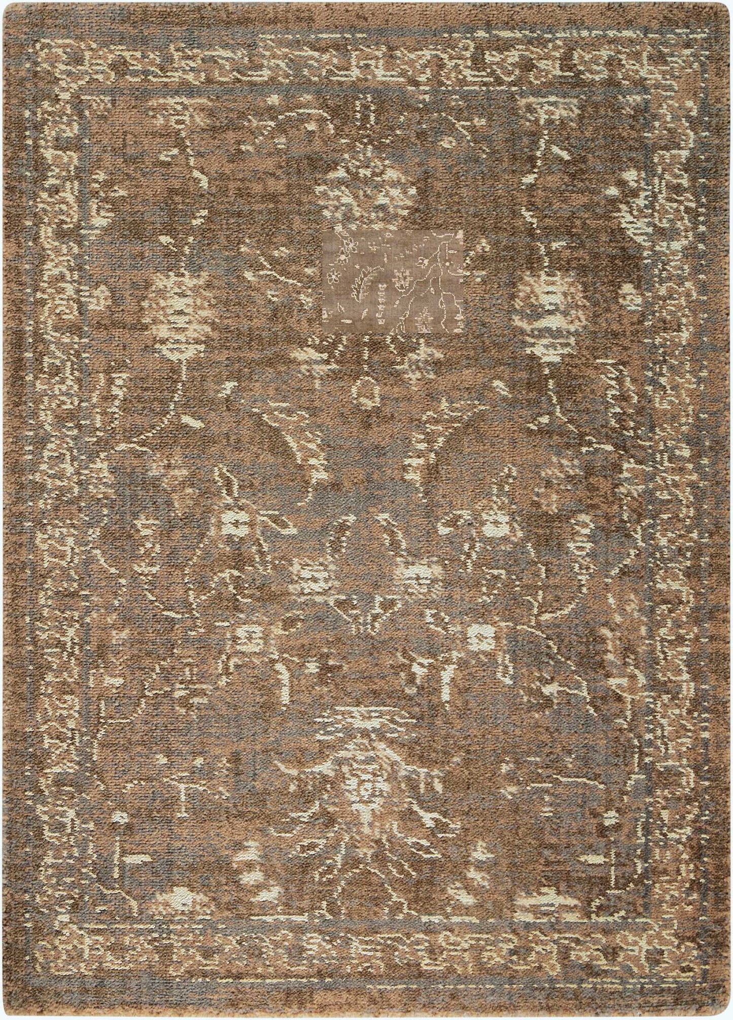 Nourison Home Silk Elements SKE02 Cocoa Traditional Loom Rug