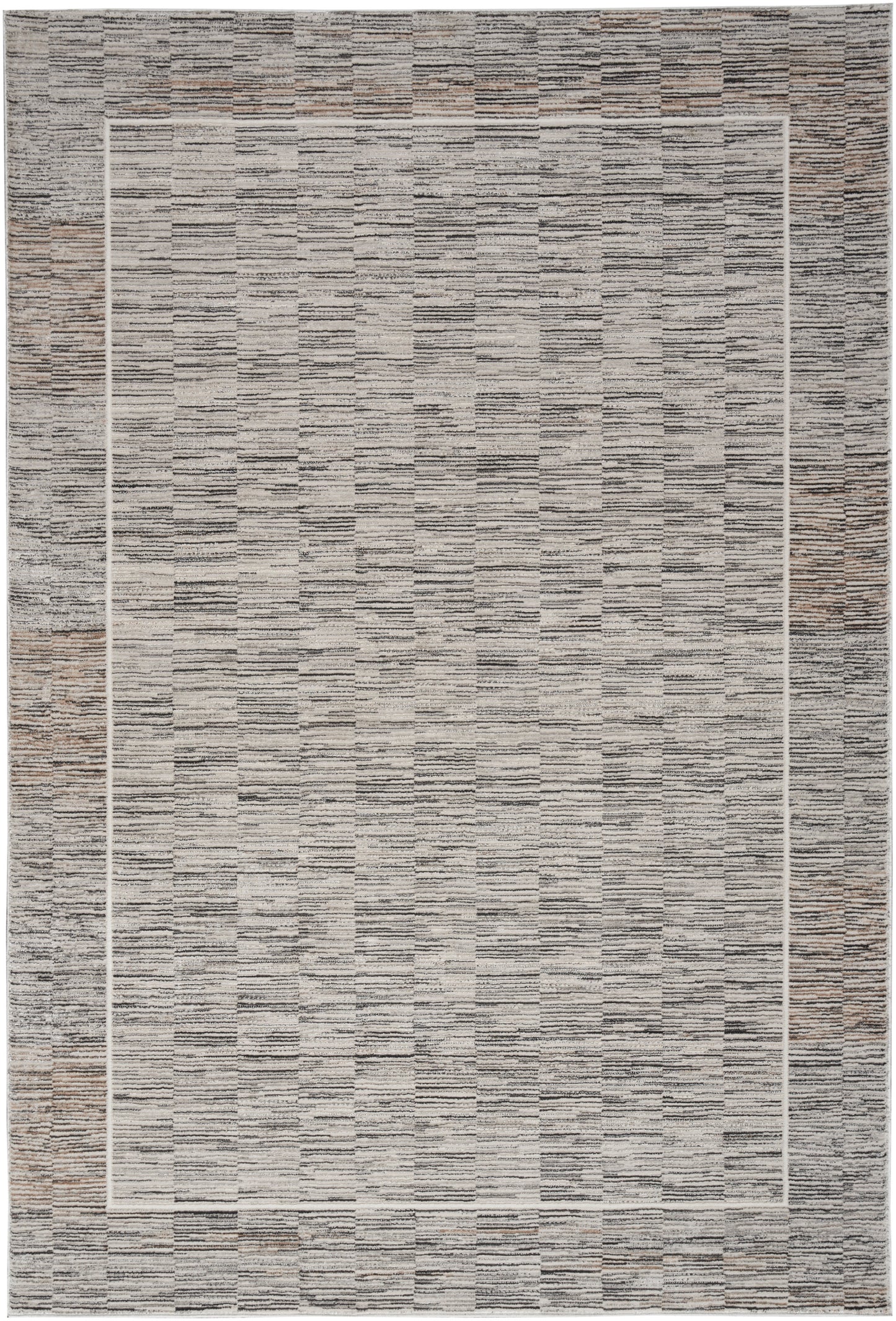 Nourison Home Desire DSR02 Charcoal Grey  Contemporary Machinemade Rug