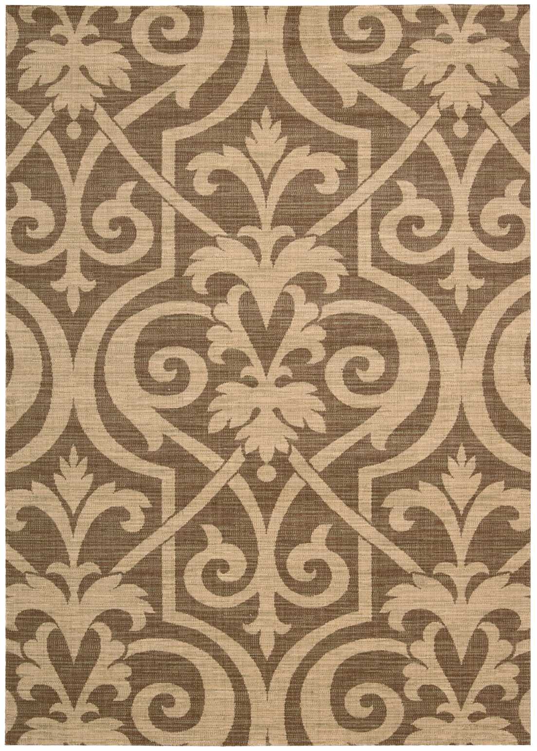 Nourison Home Riviera RI04 Mocha Transitional Loom Rug