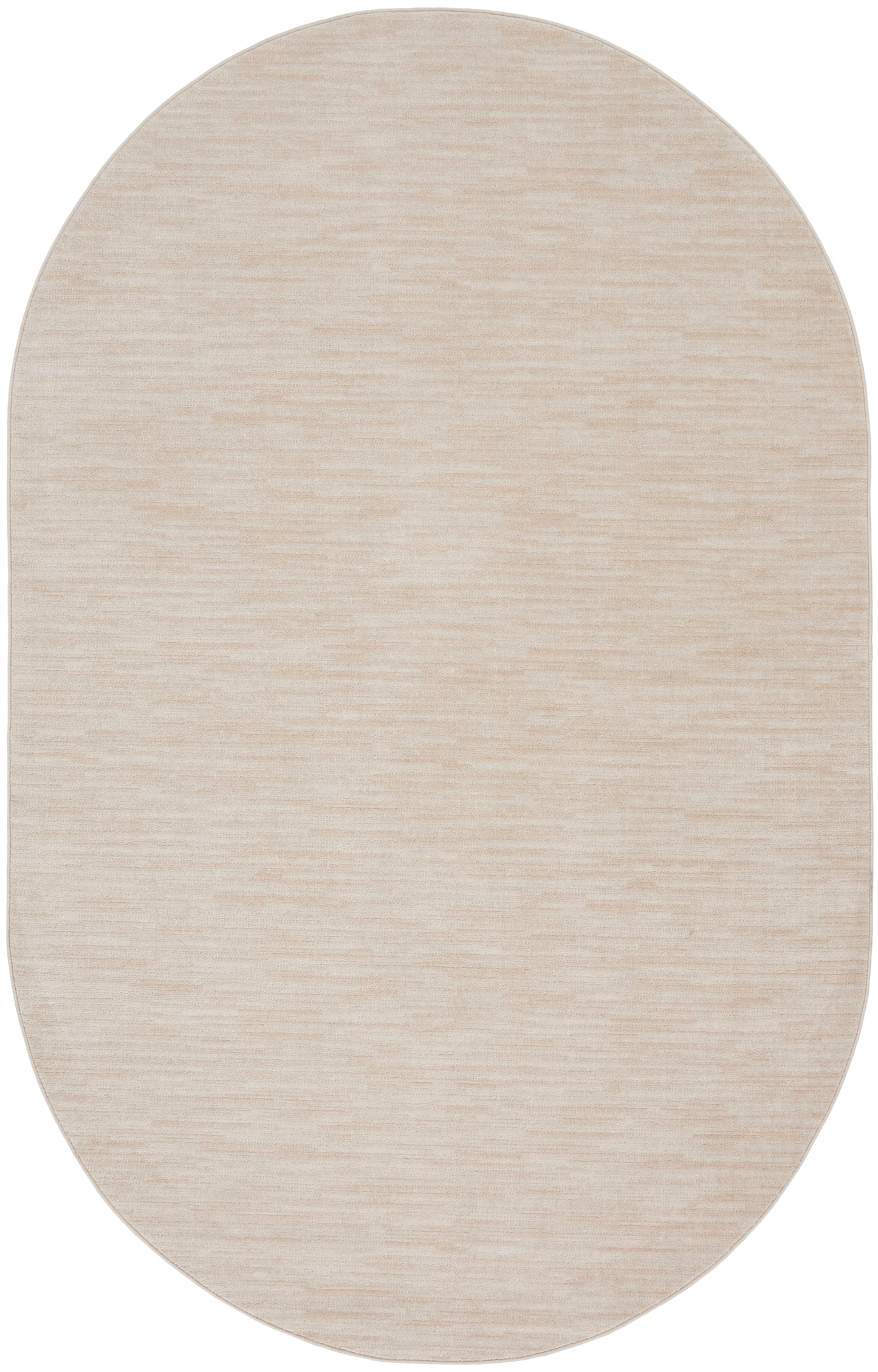 Nourison Home Nourison Essentials NRE01 Ivory Beige  Contemporary Machinemade Rug