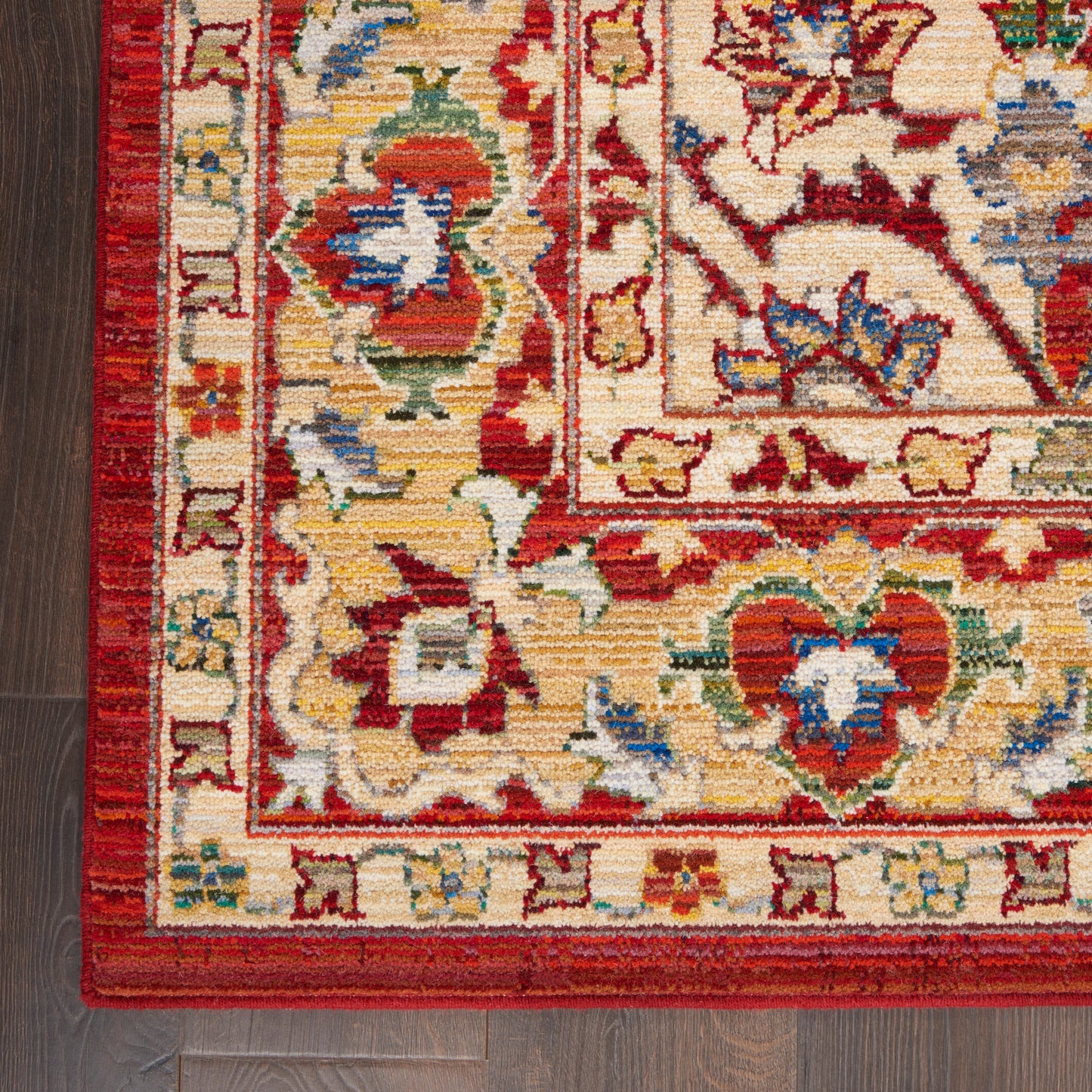 Nourison Home Majestic MST04 Red  Traditional Woven Rug