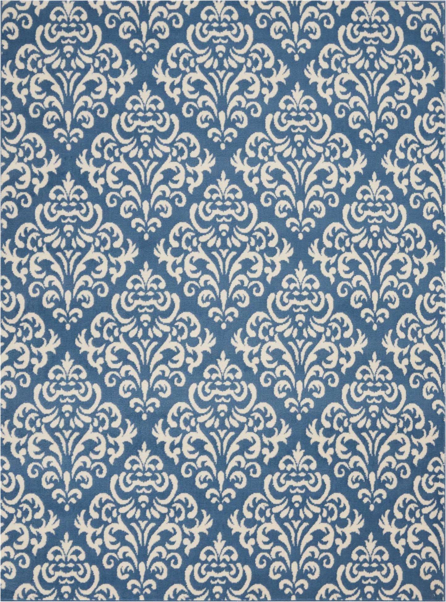 Nourison Home Grafix GRF06 Blue  Transitional Machinemade Rug