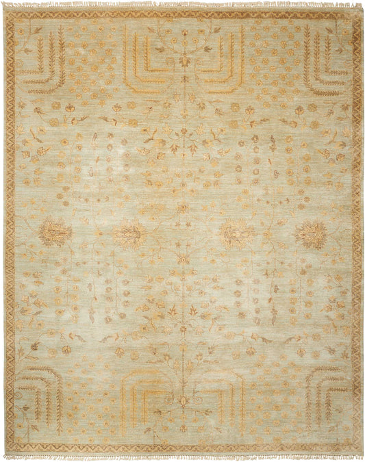 Nourison Home Grand Estate GRA02 Sky Traditional Knotted Rug