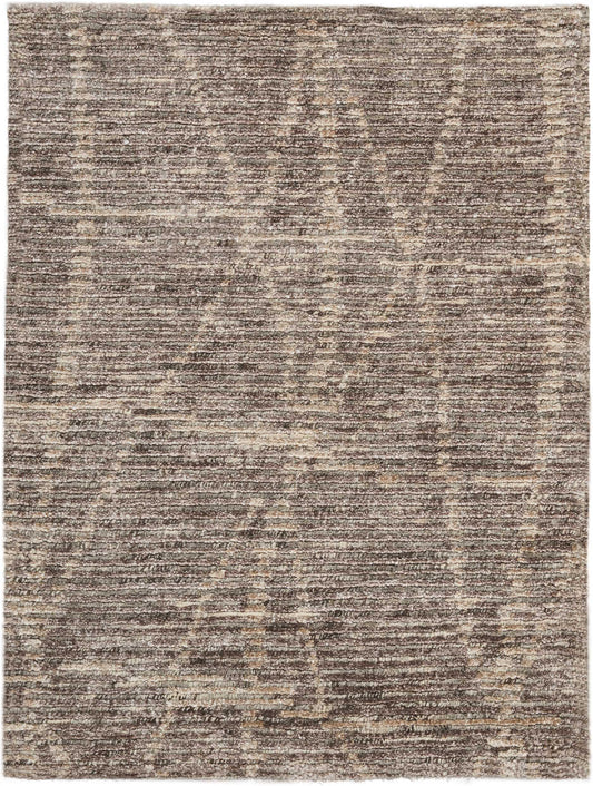 Nourison Home Ellora ELL02 Sand Contemporary Knotted Rug