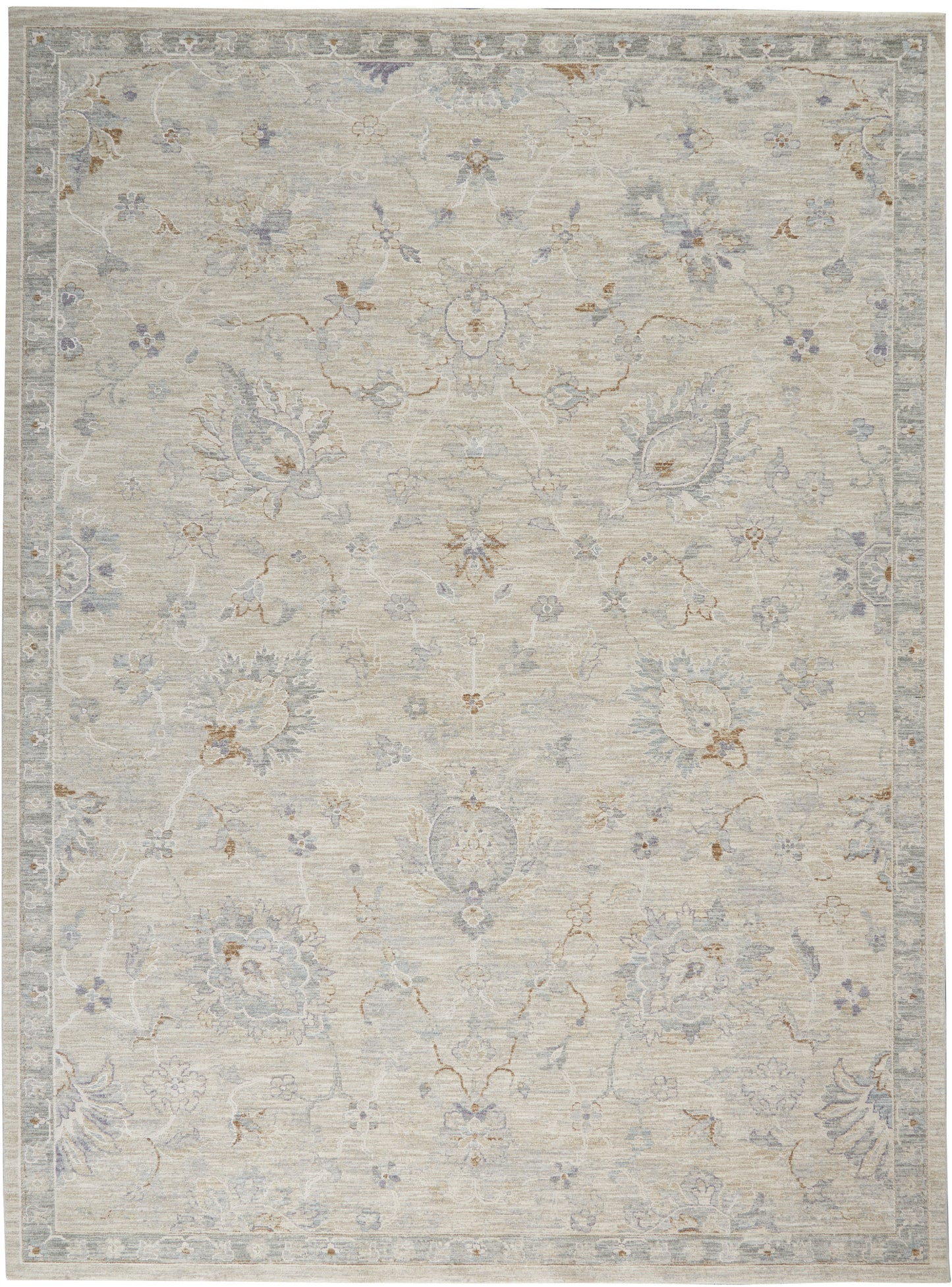 Nourison Home Infinite IFT04 Lt Grey  Traditional Machinemade Rug