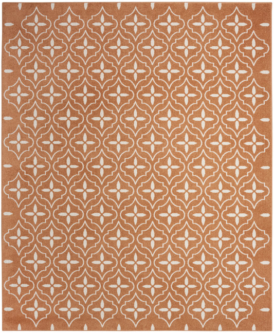 Nourison Home Nourison Essentials NRE04 Copper  Contemporary Machinemade Rug