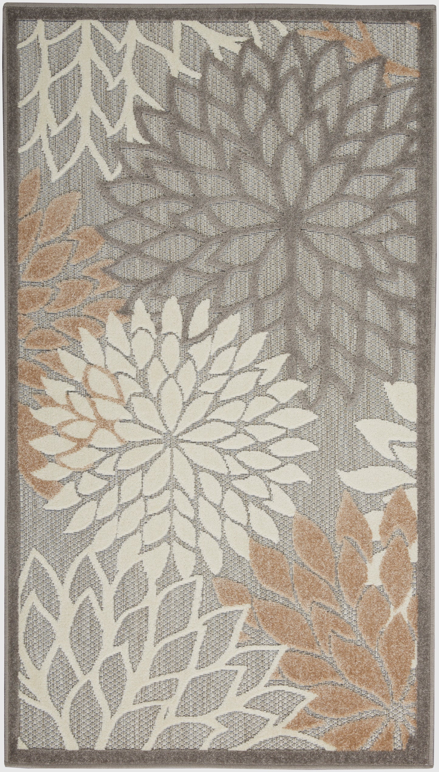 Nourison Home Aloha ALH05 Natural  Contemporary Machinemade Rug