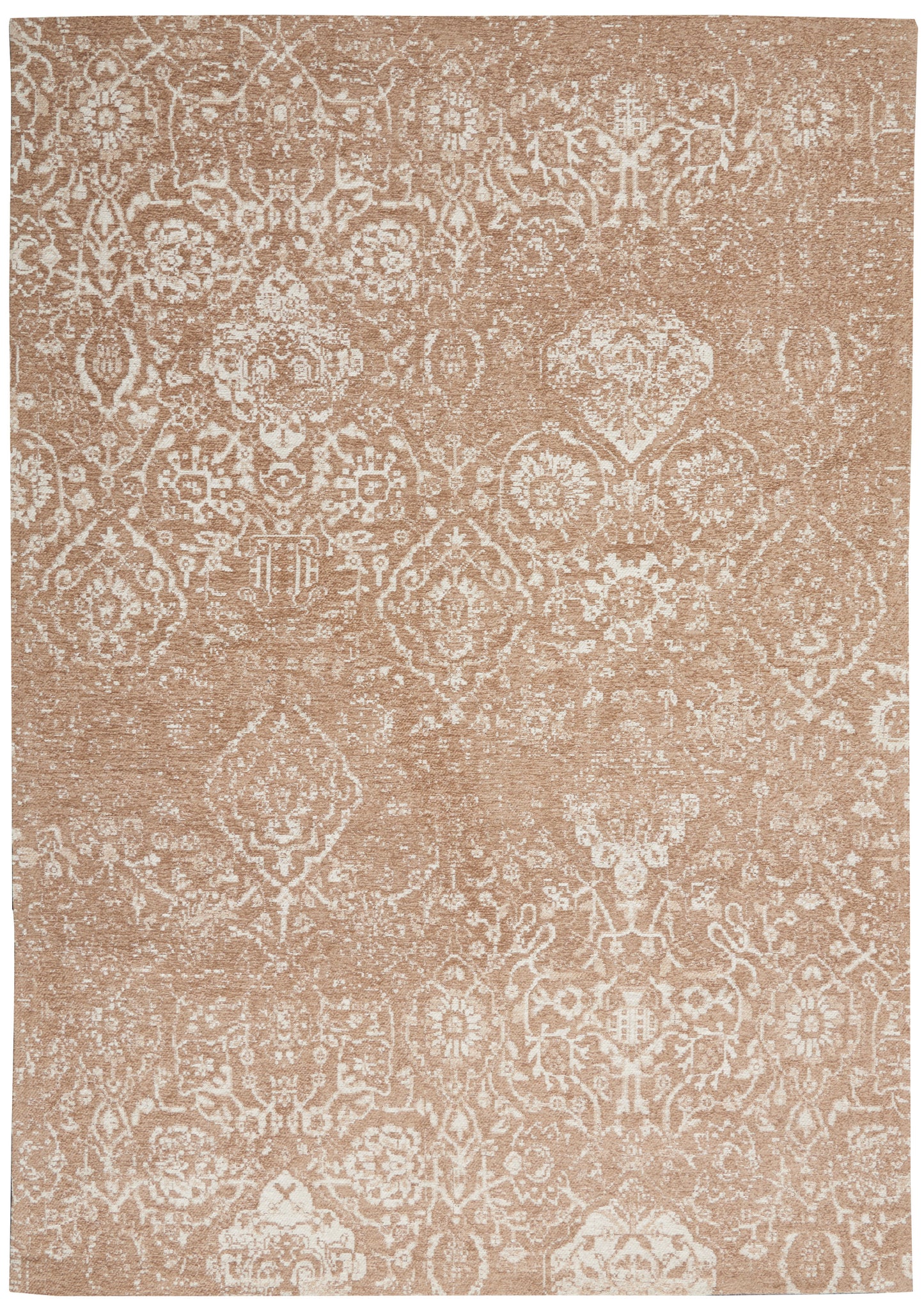 Nourison Home Damask DAS06 Beige Ivory  Transitional Machinemade Rug