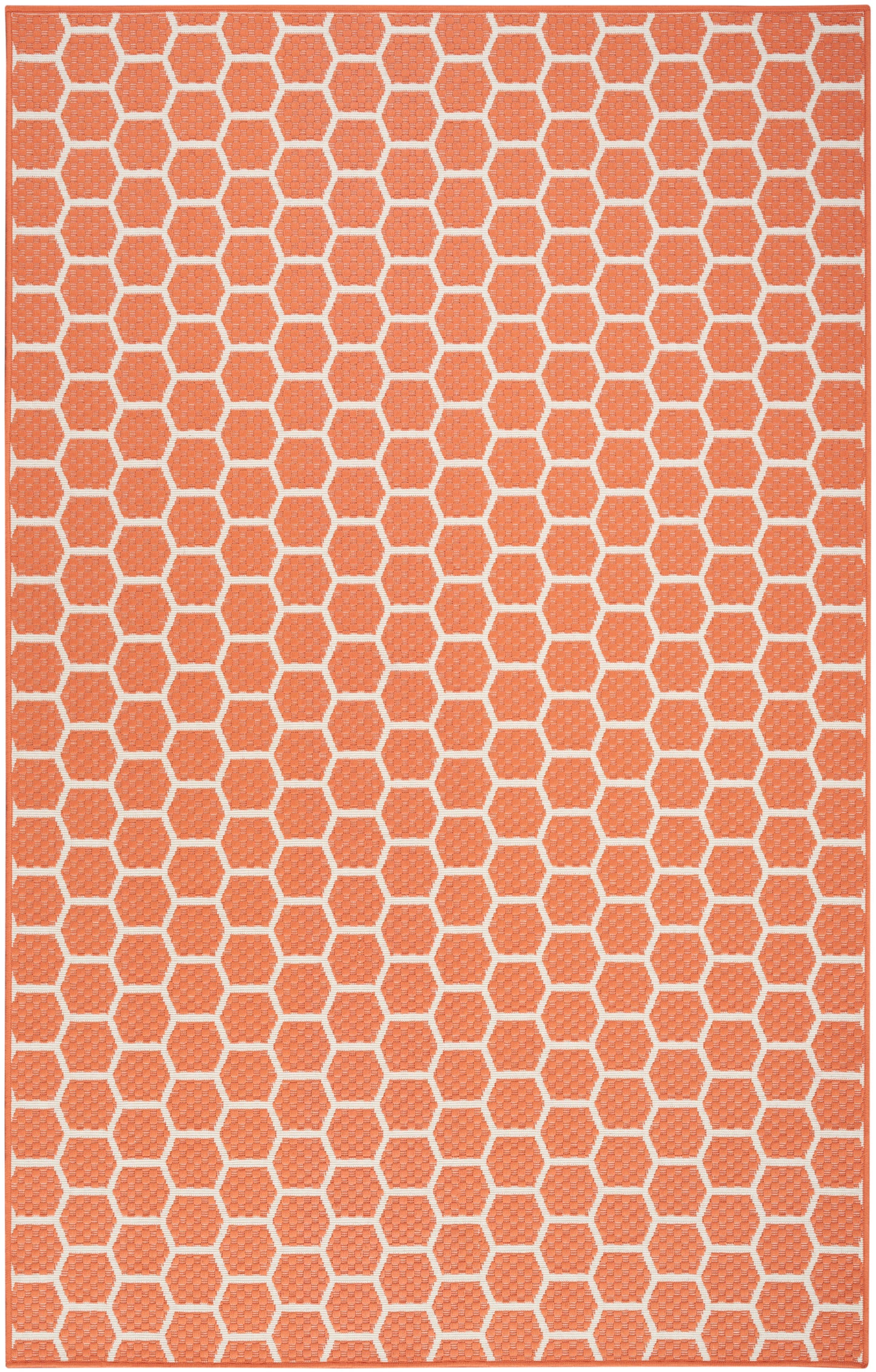 Nourison Home Twist Reversible TWS01 Coral Contemporary  Rug