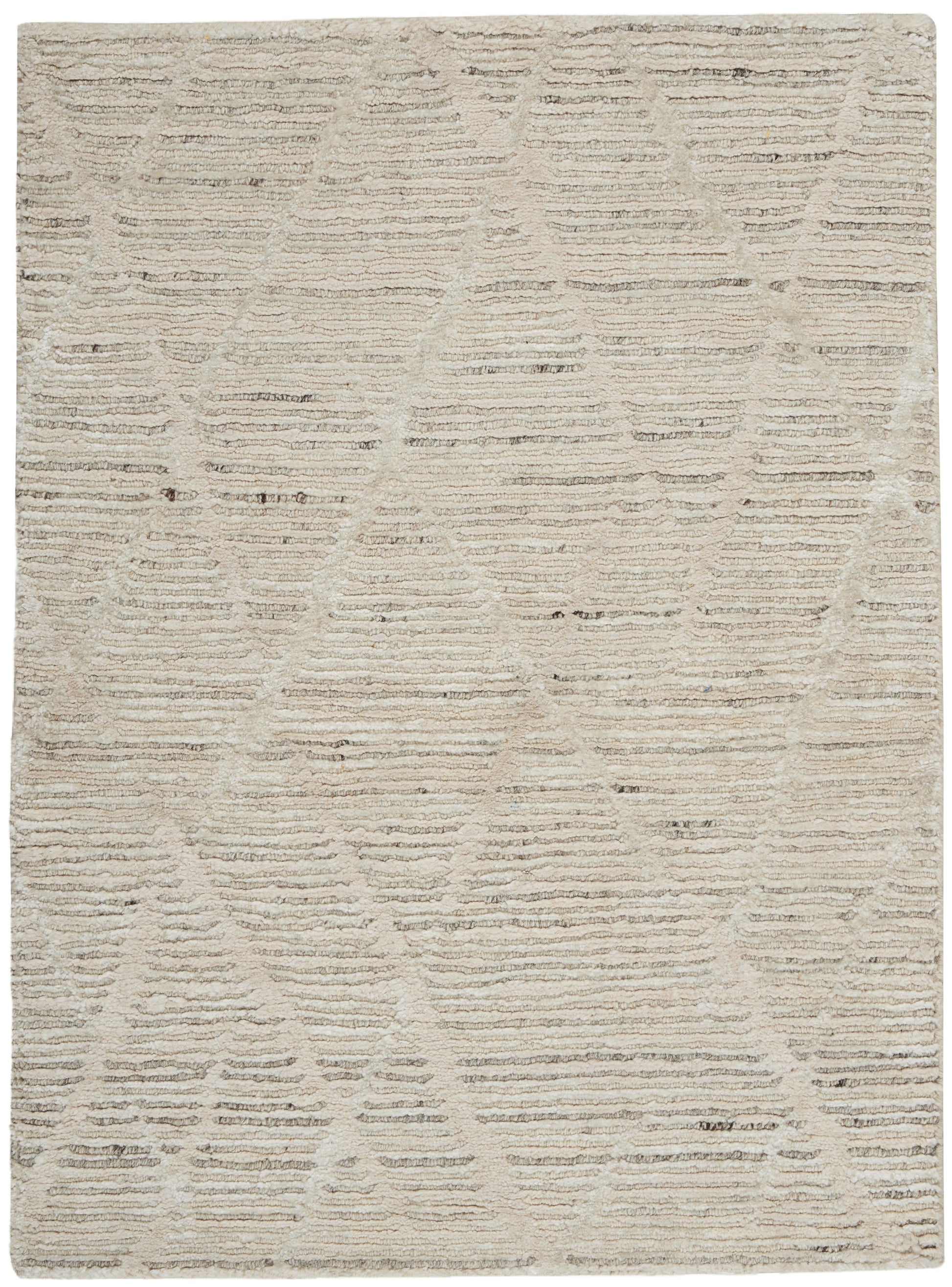 Nourison Home OCEAN OCP02 Pearl Contemporary Knotted Rug