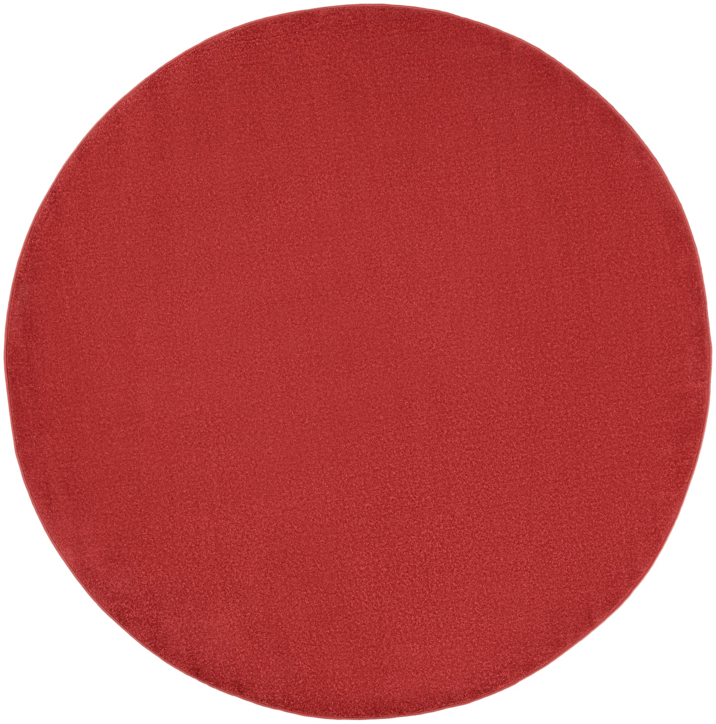 Nourison Home Nourison Essentials NRE01 Brick Red  Contemporary Machinemade Rug