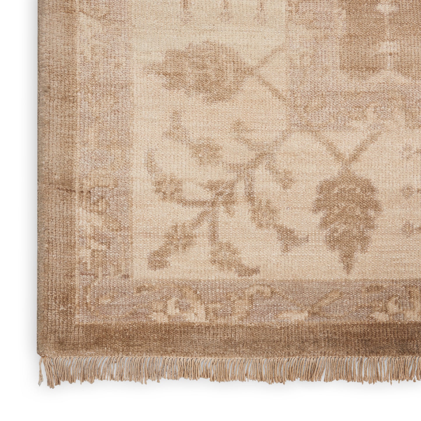 Nourison Home Aldora ALD09 Sand  Traditional Knotted Rug