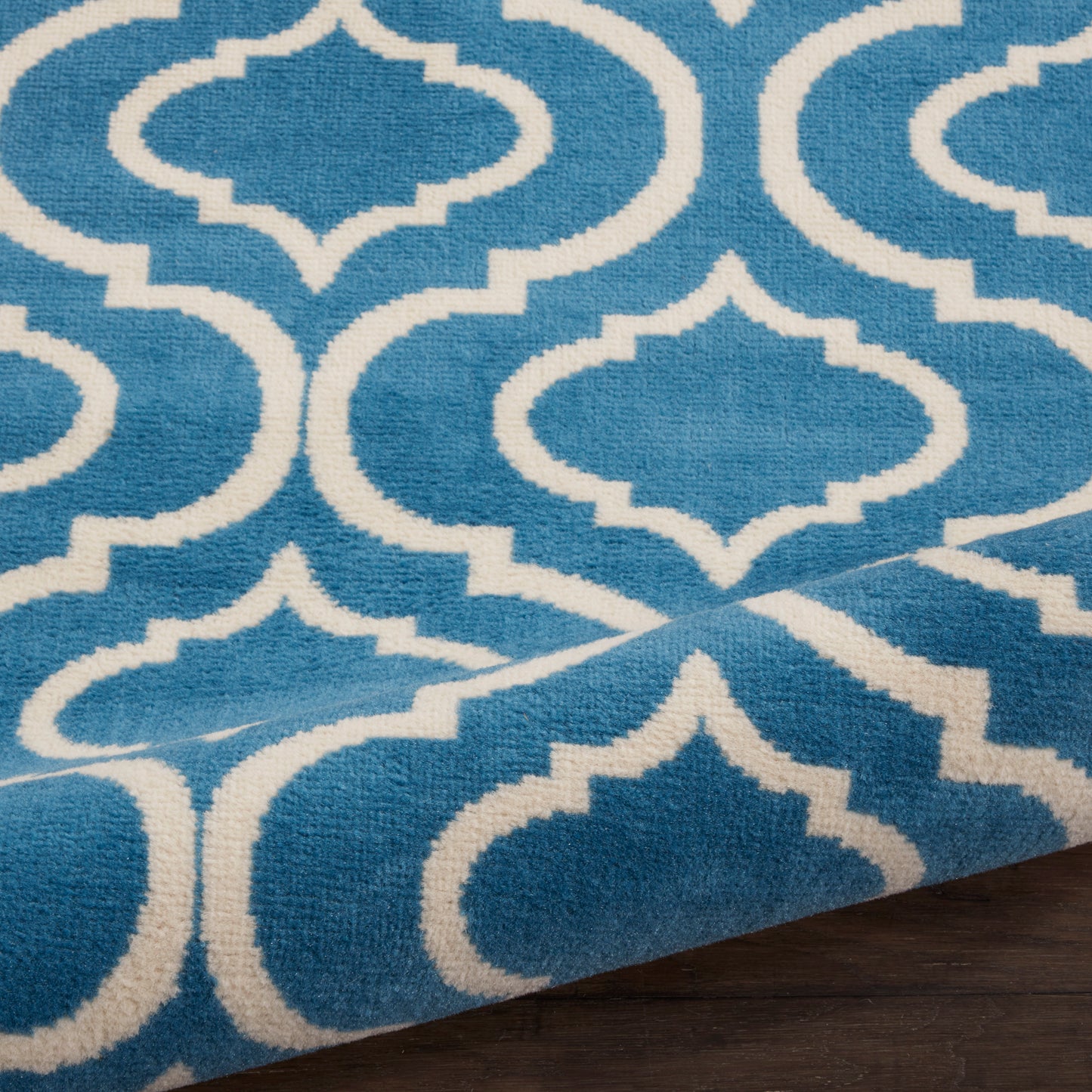 Nourison Home Jubilant JUB19 Blue  Transitional Machinemade Rug