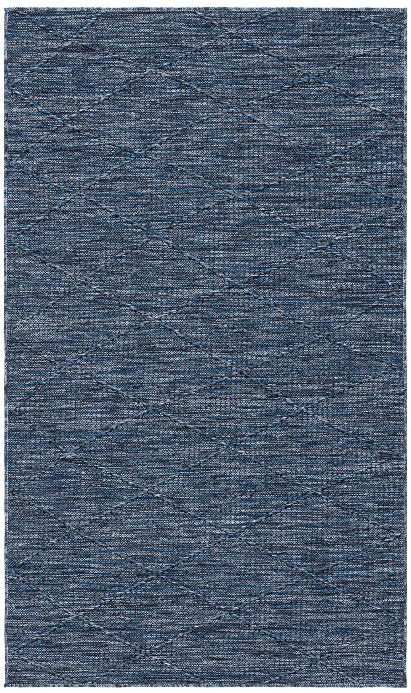 Nourison Home Washable Solutions WSL01 Navy Blue  Contemporary Machinemade Rug