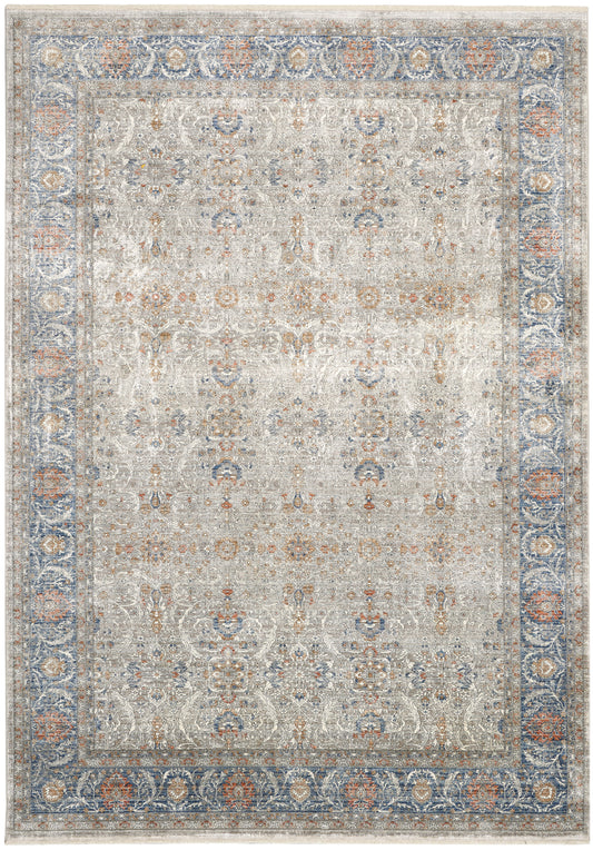 Nourison Home Starry Nights STN08 Grey Traditional Woven Rug