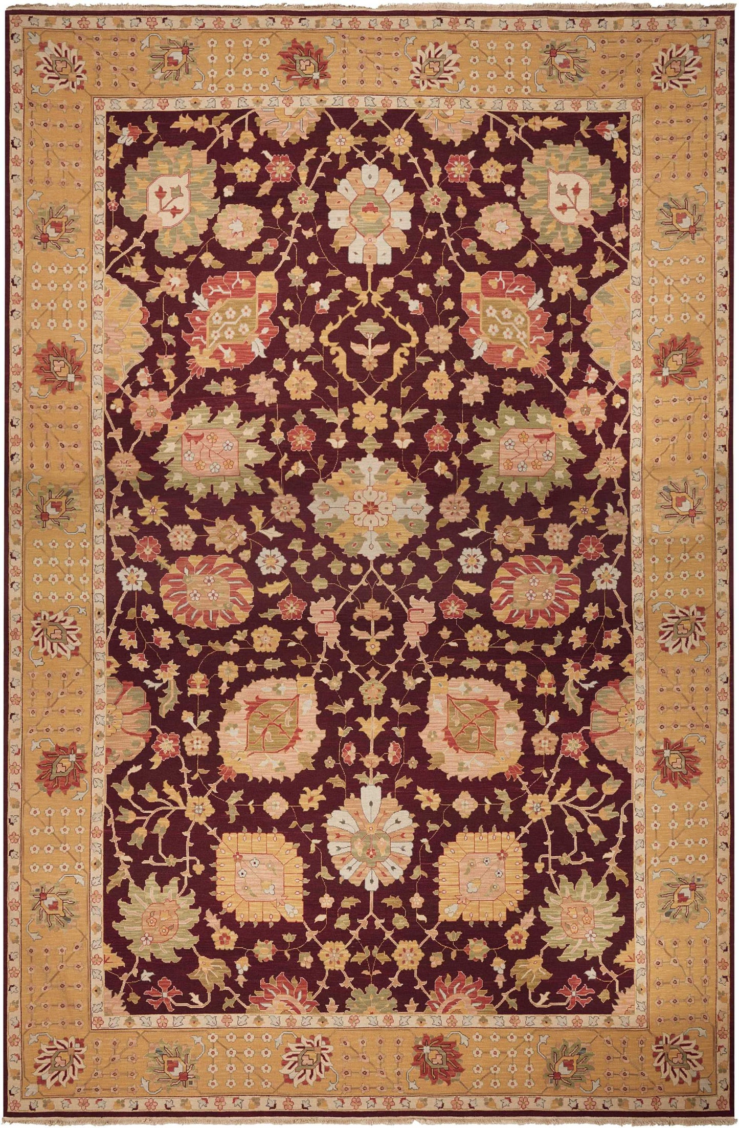 Nourison Home Nourmak S169 Burgundy  Traditional Woven Rug