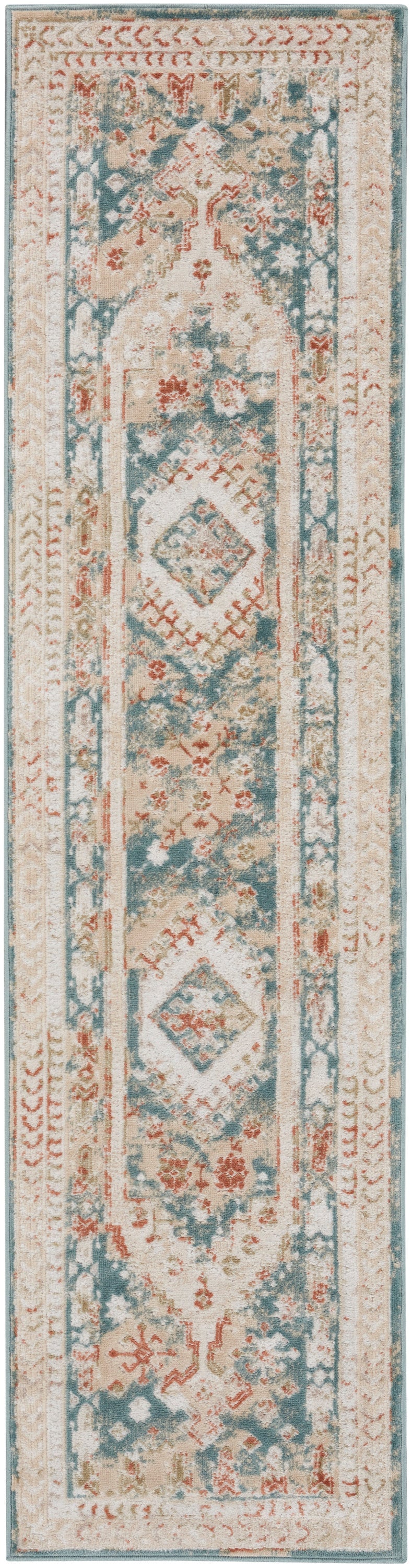 Nourison Home Thalia THL04 Green Ivory  Transitional Machinemade Rug