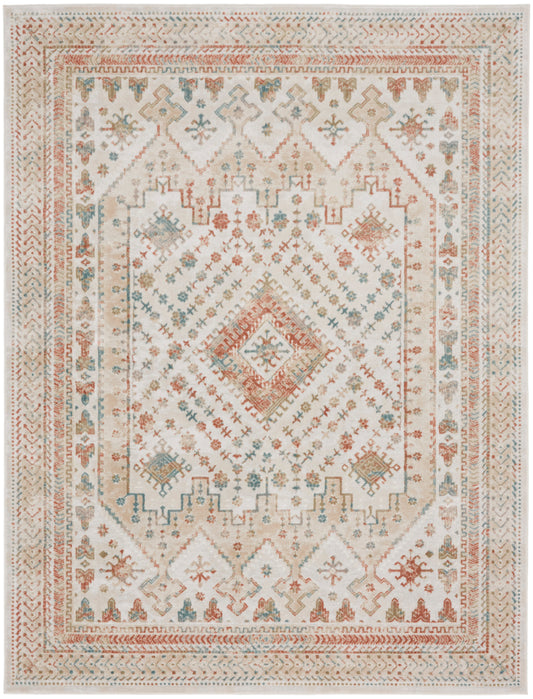 Nourison Home Thalia THL04 Beige Multicolor  Transitional Machinemade Rug