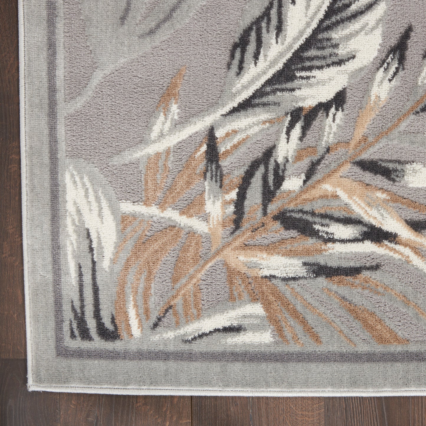 Nourison Home Seaside SDS01 Grey  Contemporary Machinemade Rug