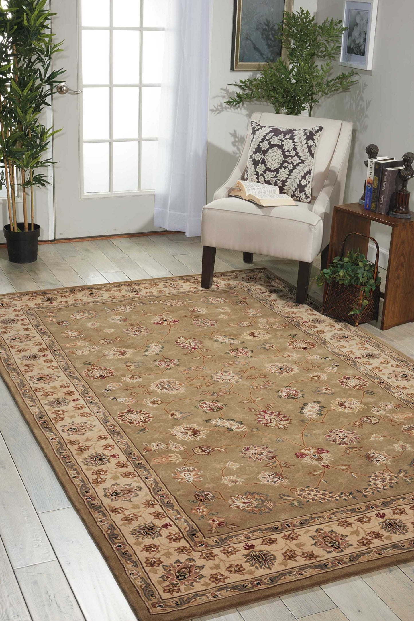 Nourison Home Nourison 2000 2003 Olive  Traditional Tufted Rug