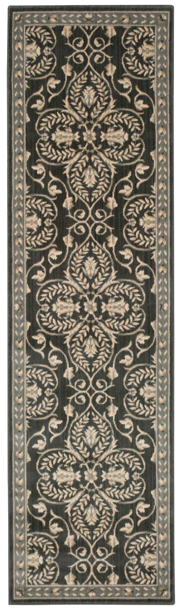 Nourison Home Riviera RI01 Graphite Traditional Loom Rug