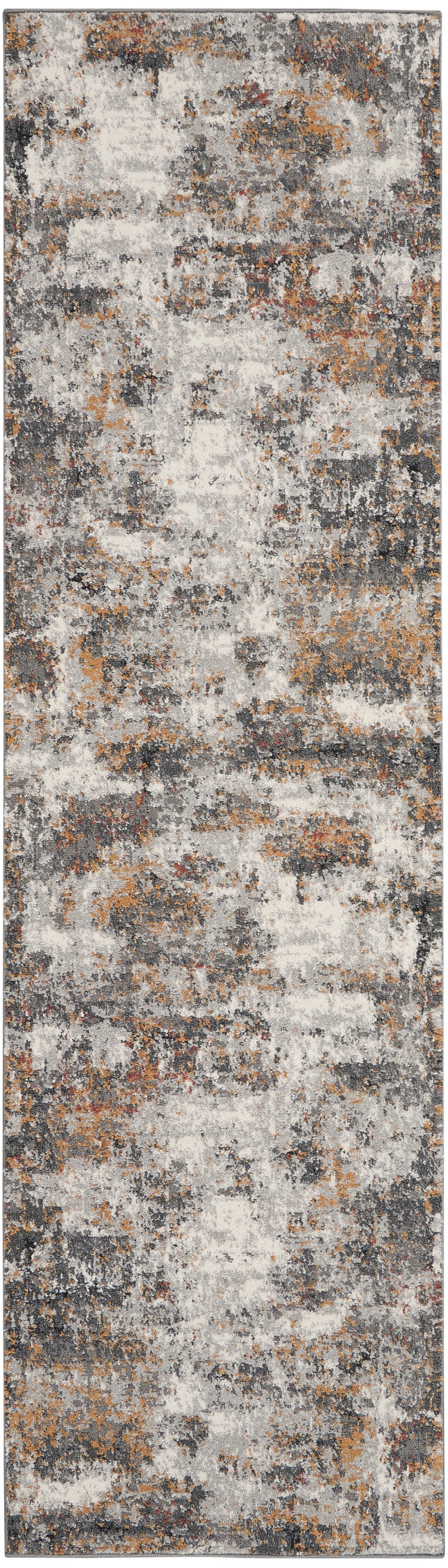 Nourison Home Tangra TNR03 Grey Multi Contemporary Machinemade Rug