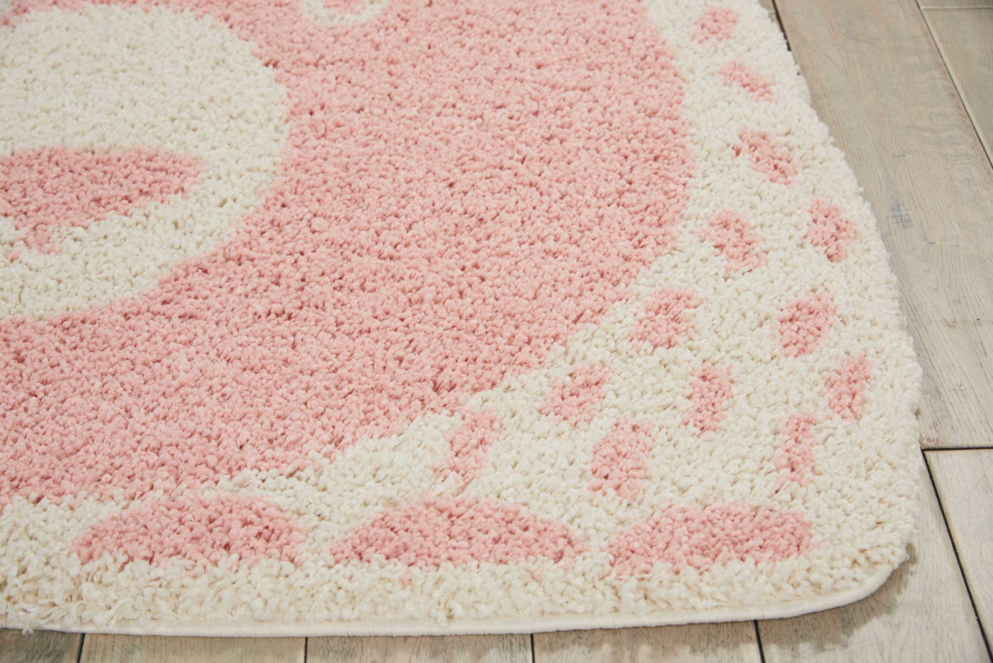 Nourison Home Hudson DS100 Pink  Contemporary Machinemade Rug