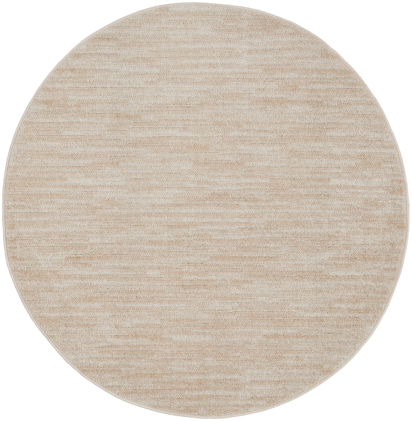 Nourison Home Nourison Essentials NRE01 Ivory Beige  Contemporary Machinemade Rug