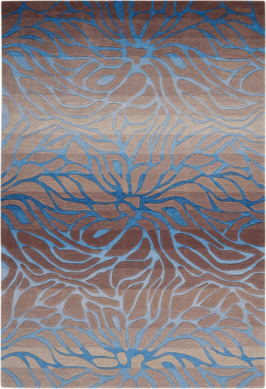 Nourison Home Contour CON25 Ocean Sand  Contemporary Tufted Rug