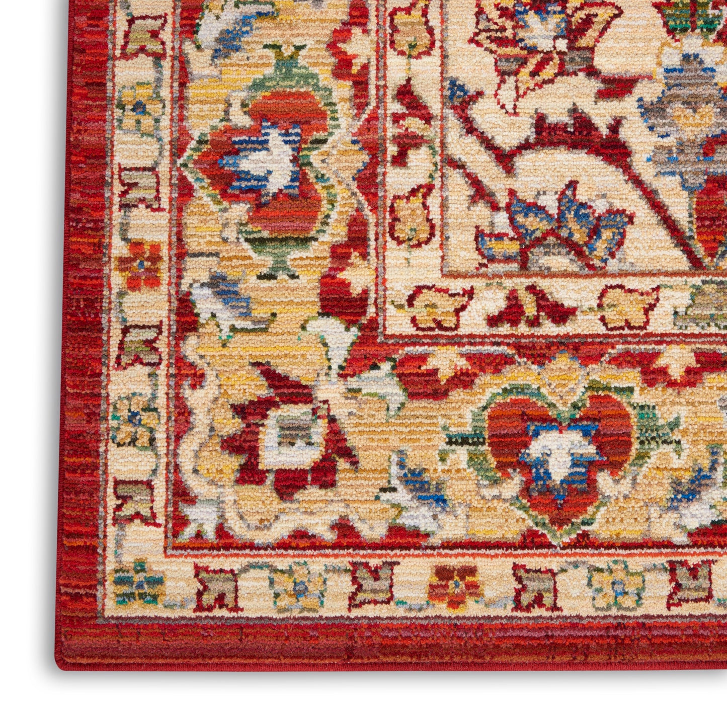 Nourison Home Majestic MST04 Red  Traditional Woven Rug