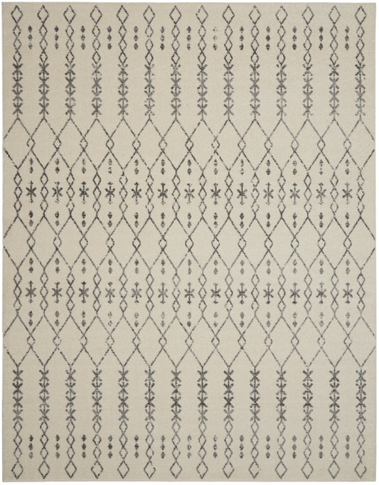 Nourison Home Passion PSN40 Ivory Grey  Transitional Machinemade Rug