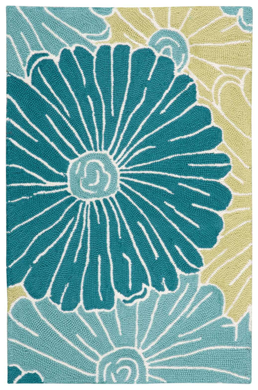 Nourison Home Fantasy FA25 Seafoam Contemporary Tufted Rug