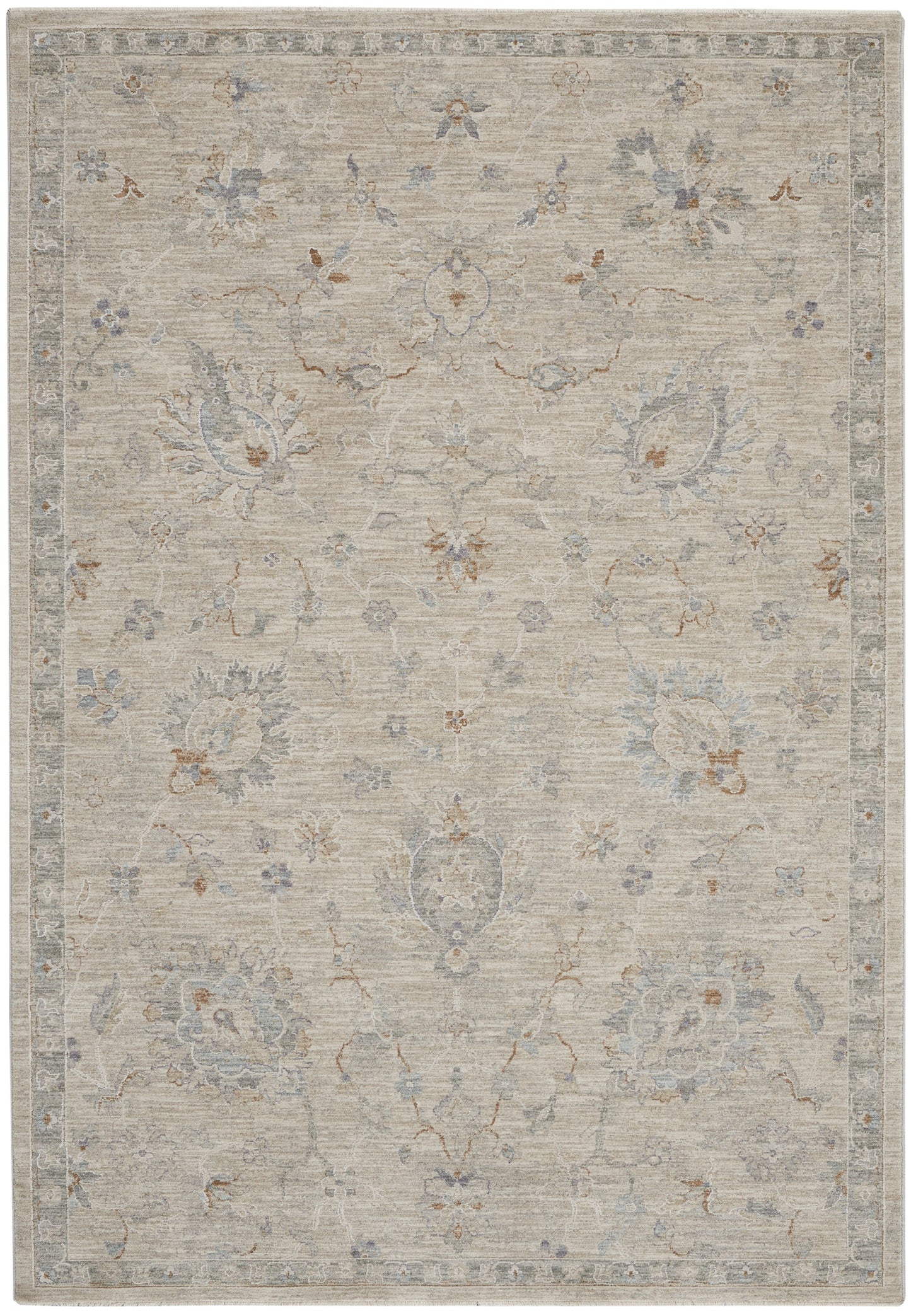 Nourison Home Infinite IFT04 Lt Grey  Traditional Machinemade Rug