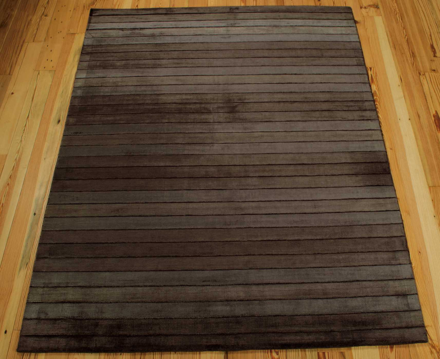 Nourison Home Aura AUR01 Chocolate  Contemporary Woven Rug