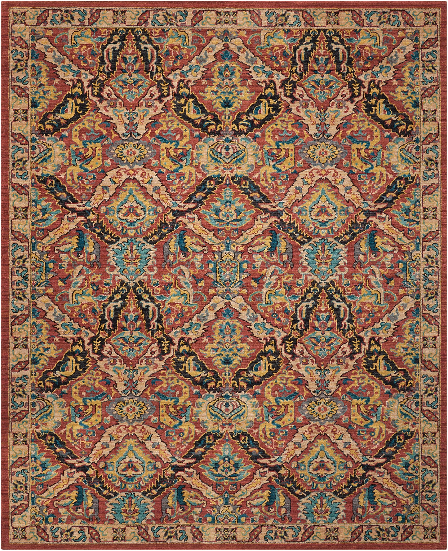 Nourison Home Nourison 2020 NR205 Terracotta  Traditional Loom Rug