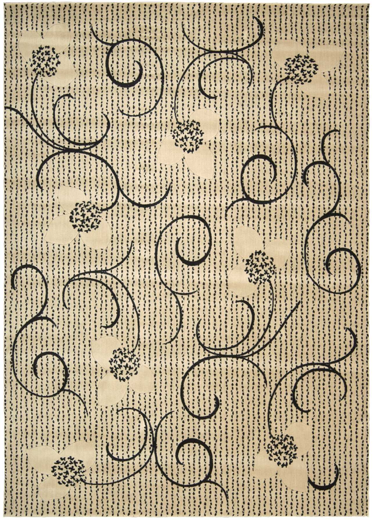 Nourison Home Expressions XP09 Ivory  Contemporary Machinemade Rug