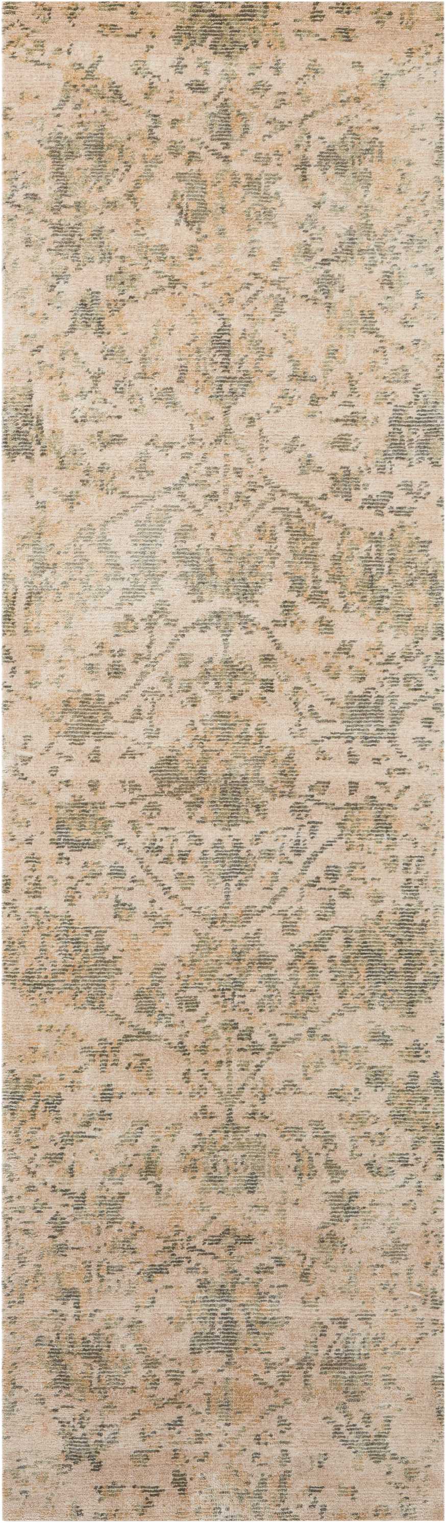 Nourison Home Lucent LCN05 Pearl  Transitional Knotted Rug