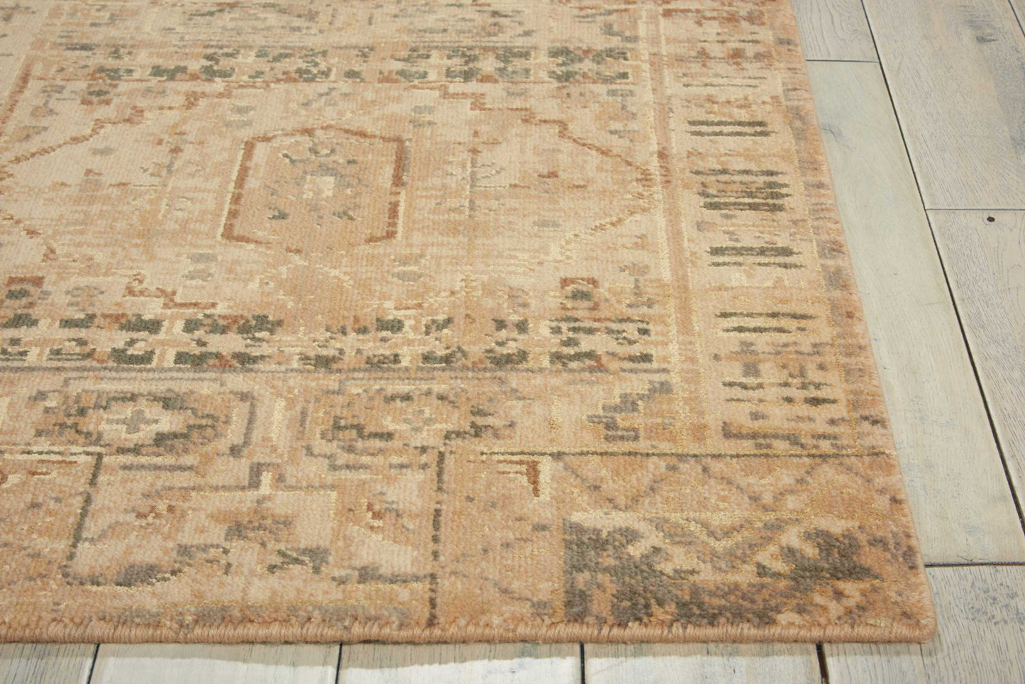 Nourison Home Silk Elements SKE13 Beige  Traditional Loom Rug