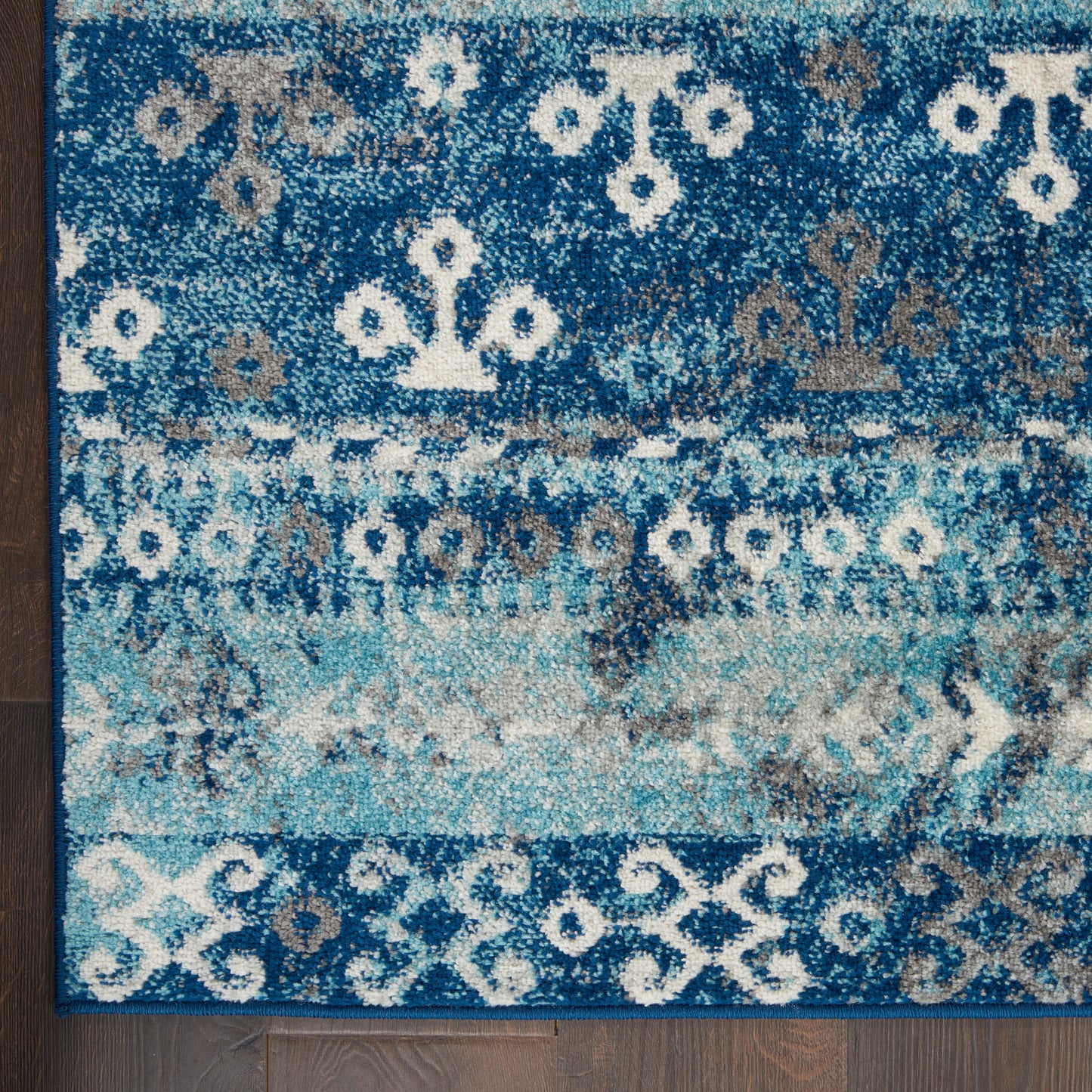 Nourison Home Persian Vintage PRV07 Ivory Blue   Machinemade Rug