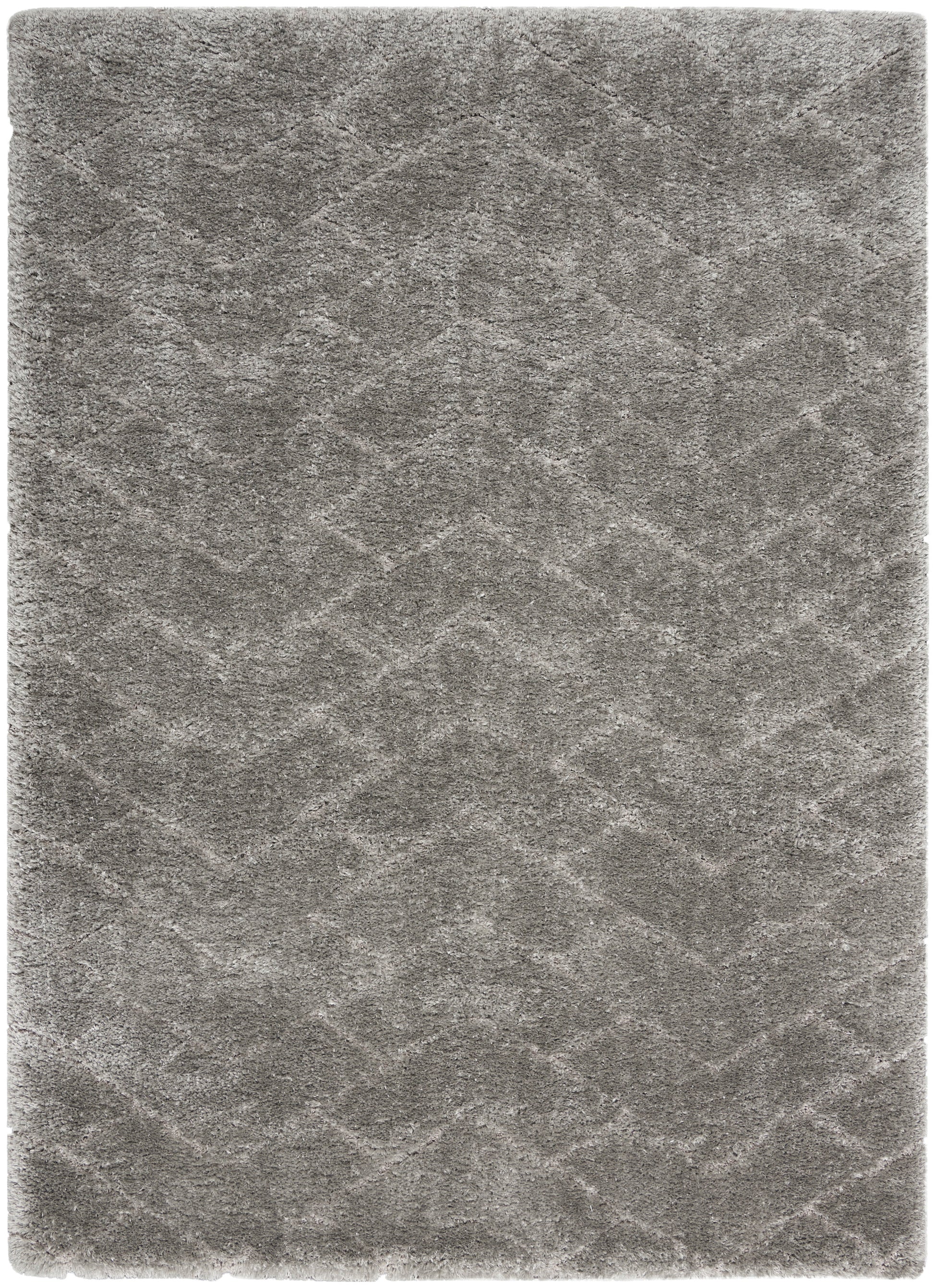 Nourison Home Dreamy Shag DRS03 Grey Contemporary Machinemade Rug