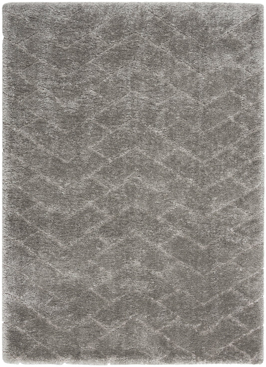 Nourison Home Dreamy Shag DRS03 Grey Contemporary Machinemade Rug